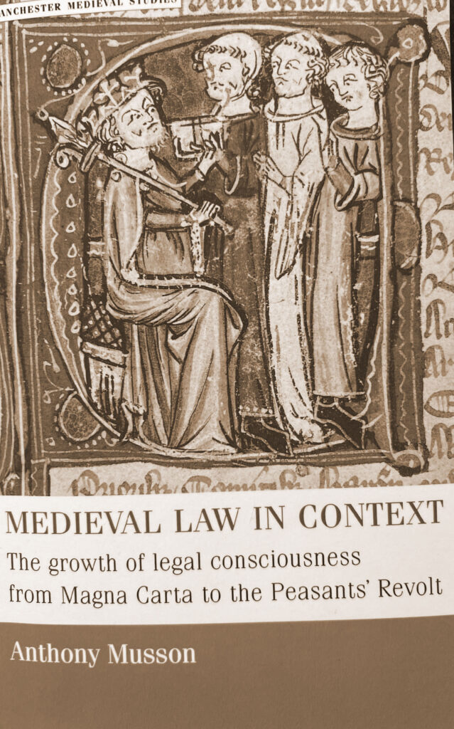 medieval law in context